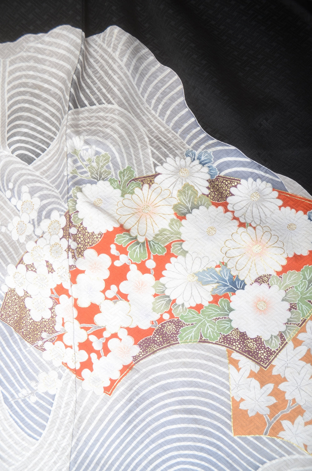 Long-sleeved kimono 6 items set / Furisode / FK#1-739