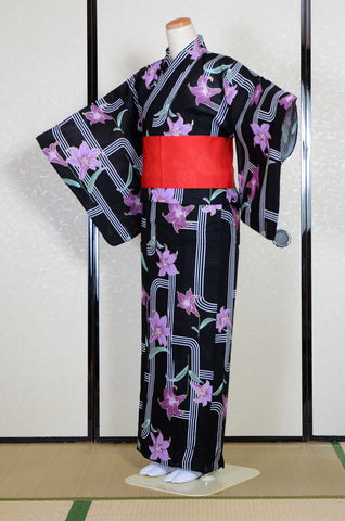 Japanese yukata kimono/ Plus size / P #332