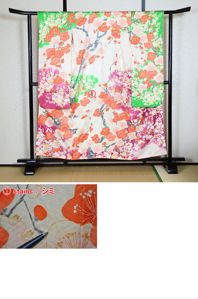 Long-sleeved kimono / Furisode / FK#1-513