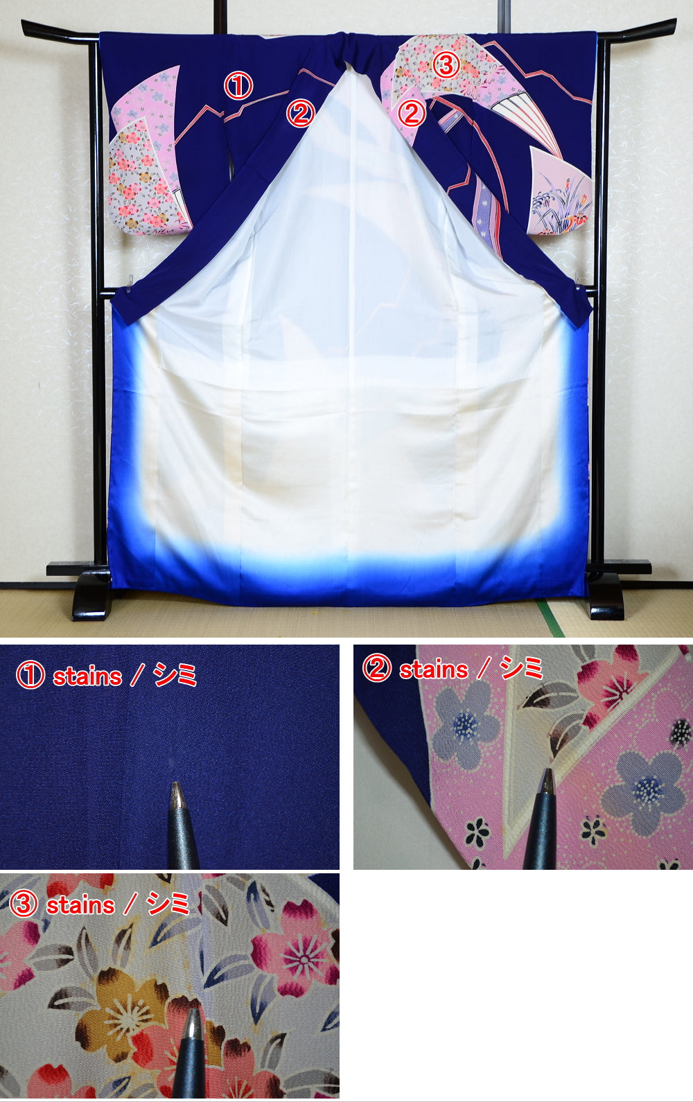 Japanese kimono 6 items set / TK #1-533
