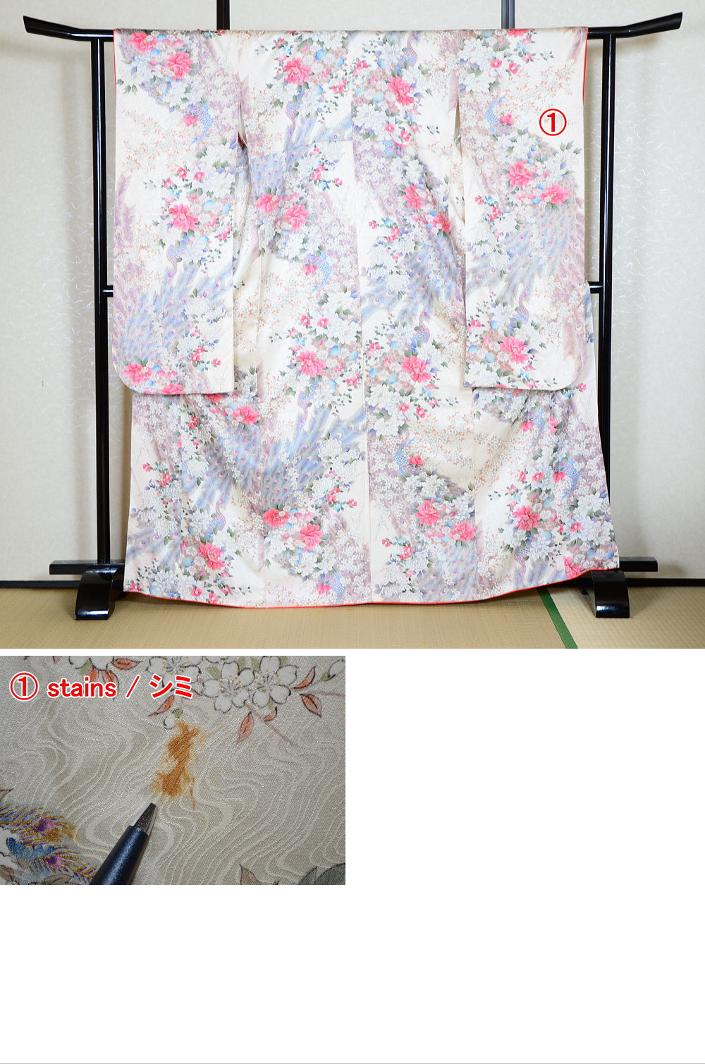 Long-sleeved kimono 6 items set / Furisode / FK#1-370