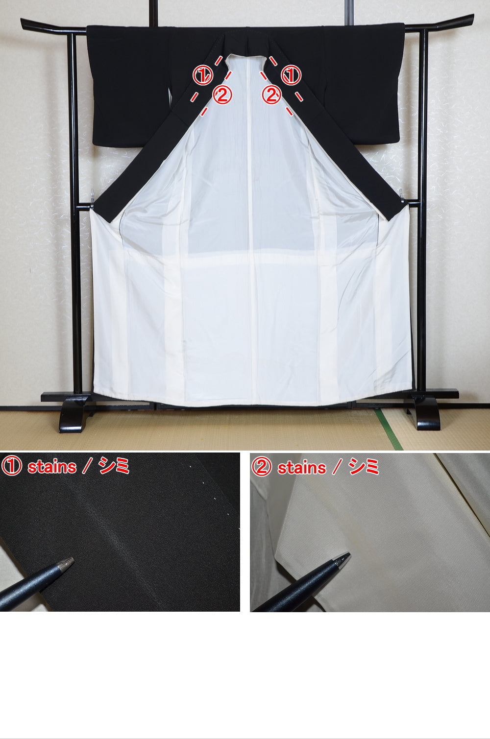 Japanese kimono 6 items set / BK#717