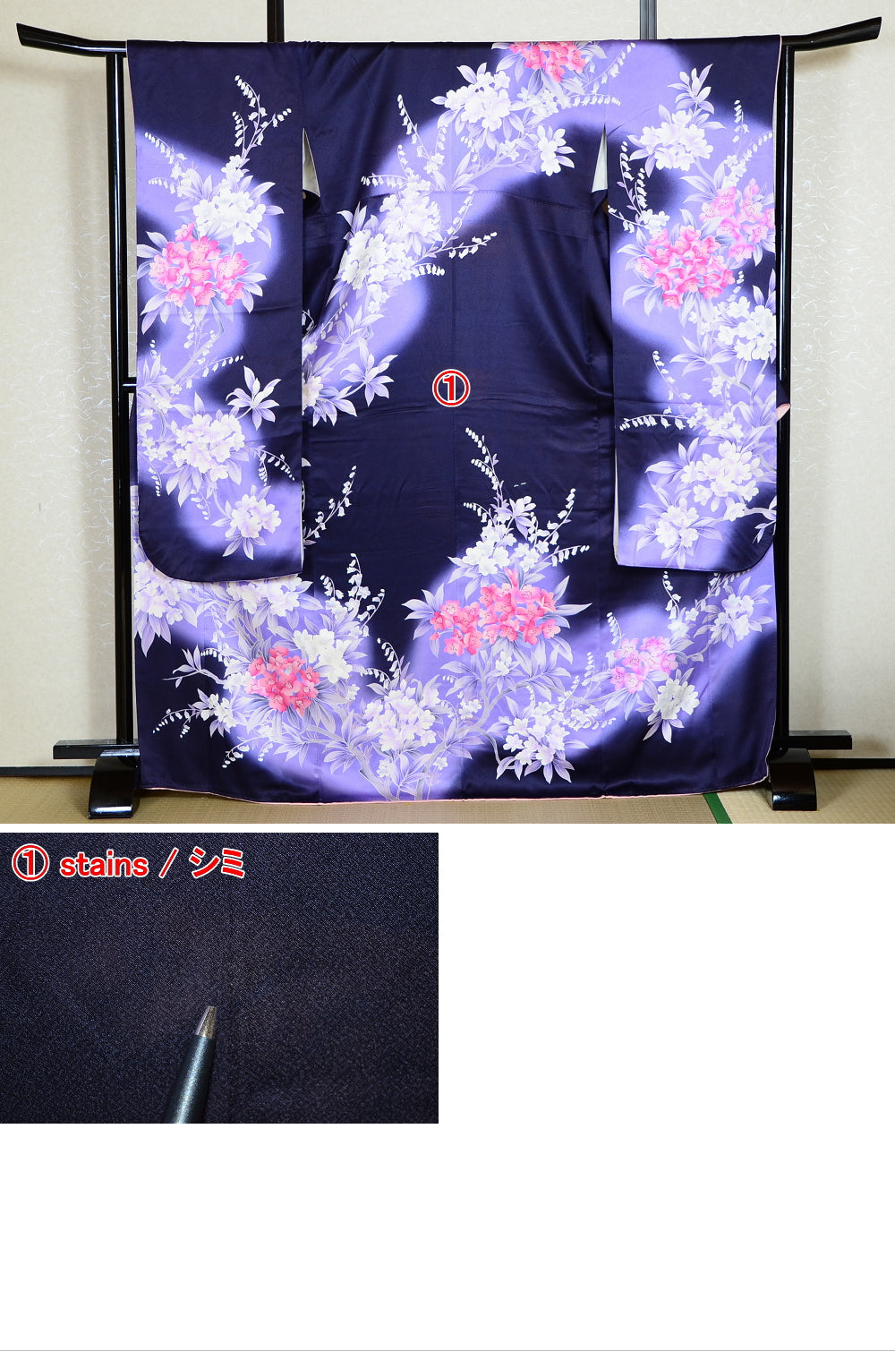 Long-sleeved kimono 6 items set / Furisode / FK#1-314