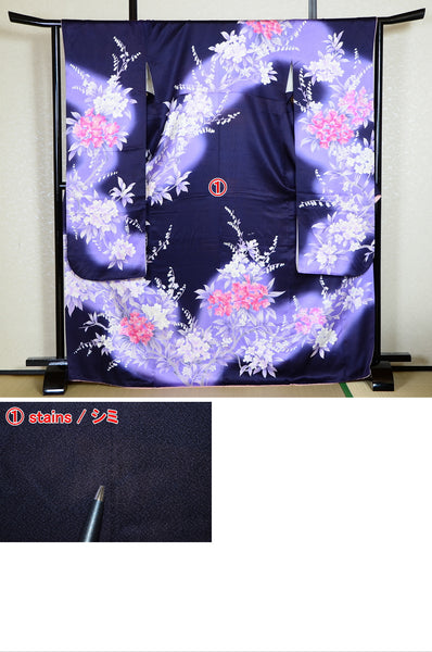 Long-sleeved kimono 6 items set / Furisode / FK#1-314