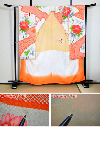 Long-sleeved kimono / Furisode / FK#1-634