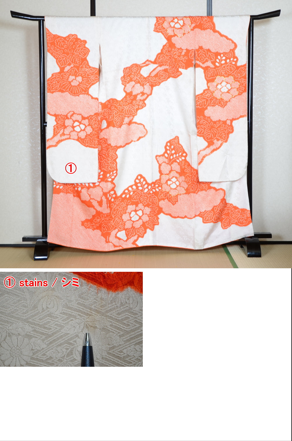 Long-sleeved kimono 6 items set / Furisode / FK#1-561