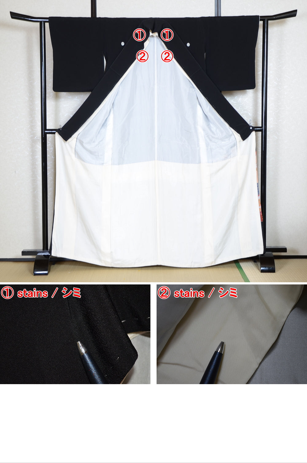 Japanese kimono 6 items set / BK#711