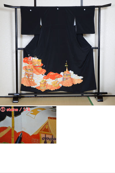 Japanese kimono 6 items set / BK#705
