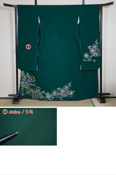 Long-sleeved kimono 6 items set / Furisode / FK#1-351