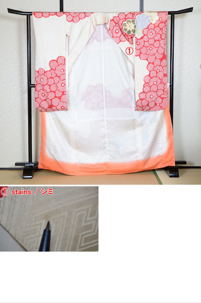 Long-sleeved kimono 6 items set / Furisode / FK#1-724