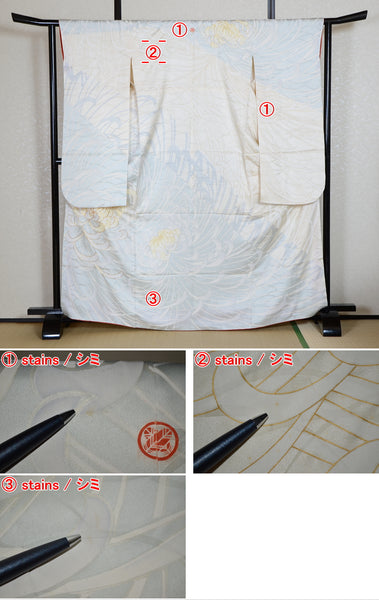 Long-sleeved kimono 6 items set / Furisode / FK#1-750