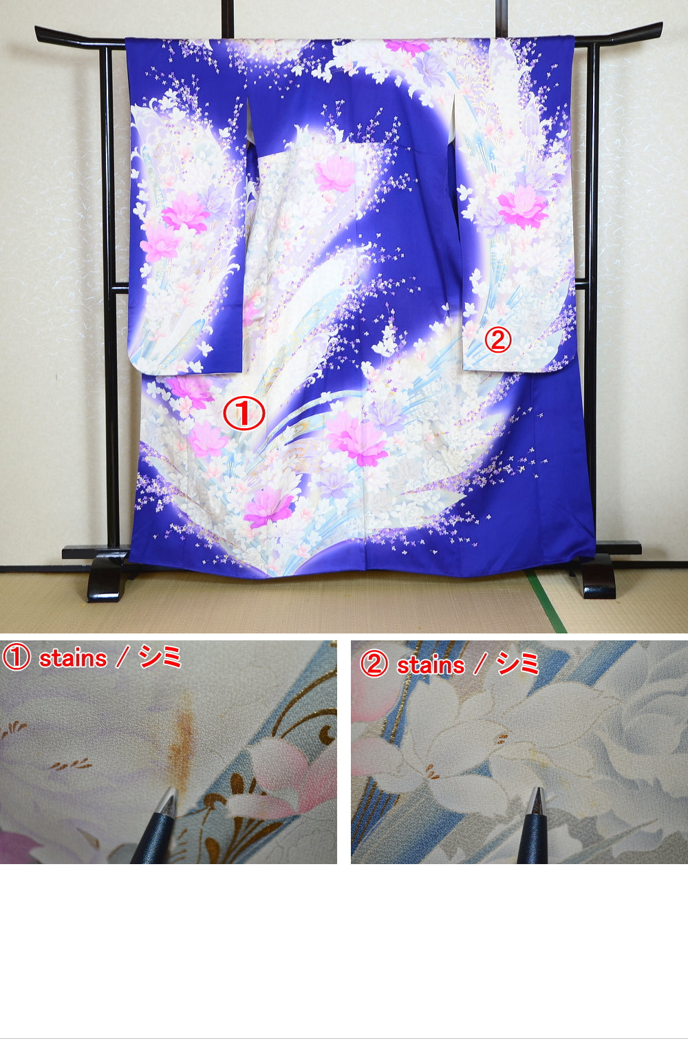 Long-sleeved kimono / Furisode / FK#1-410