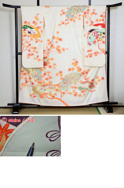 Long-sleeved kimono 6 items set / Furisode / FK#1-300