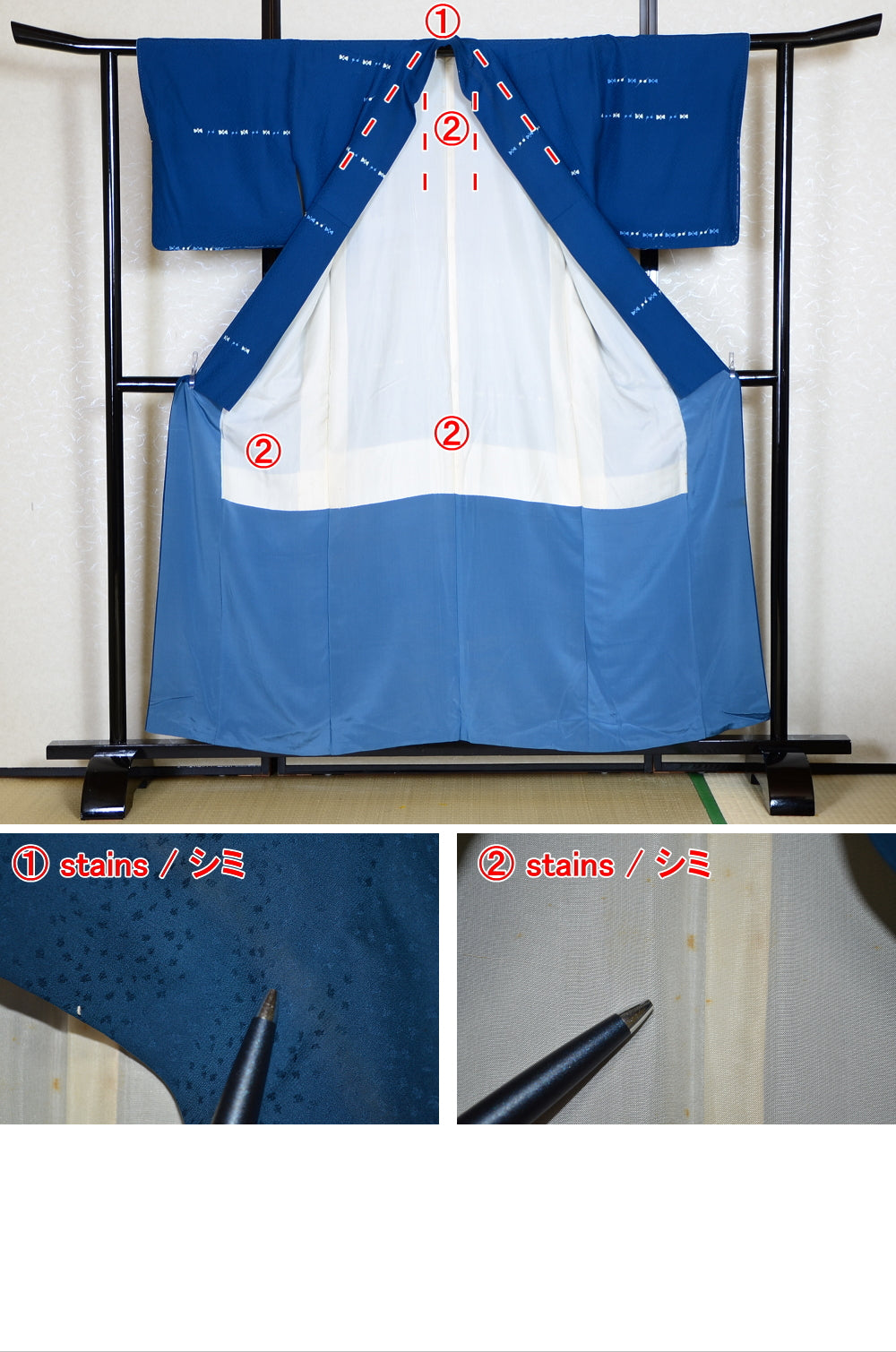 Japanese kimono & jacket set / SK#1-161