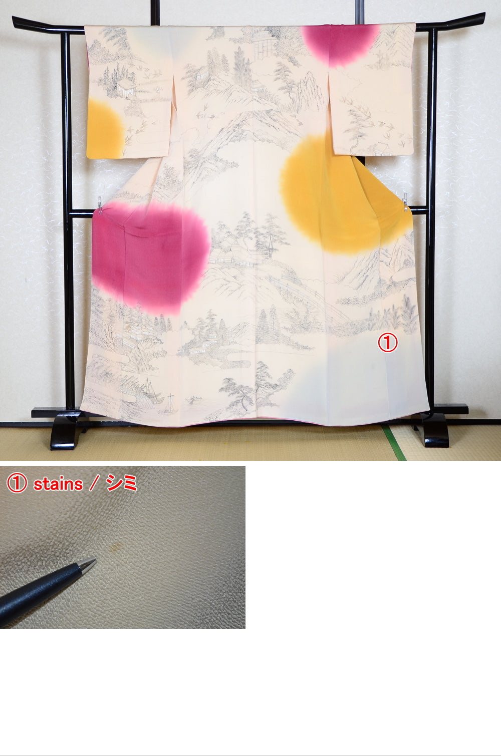 Japanese kimono 6 items set / TK #1-527