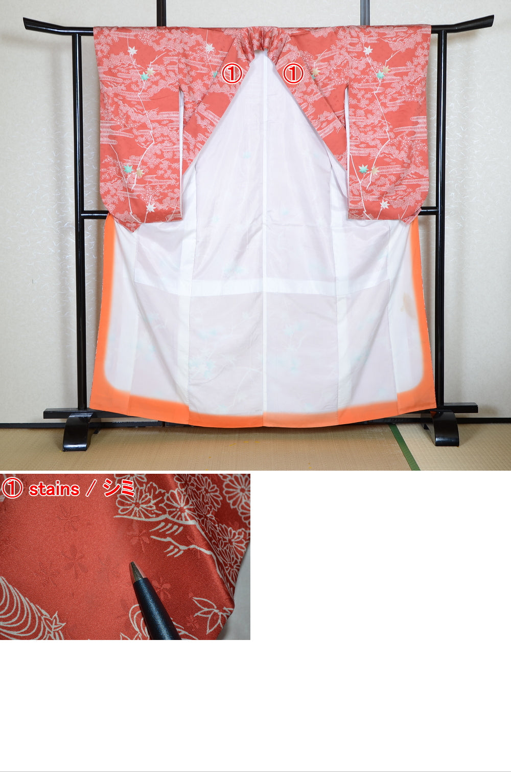 Long-sleeved kimono / Furisode / FK#1-795