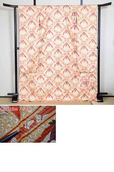 Long-sleeved kimono 6 items set / Furisode / FK#1-709