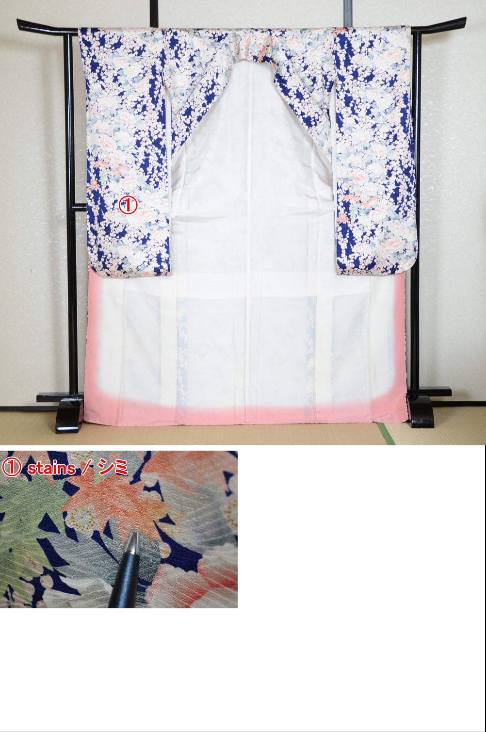 Long-sleeved kimono 6 items set / Furisode / FK#1-556