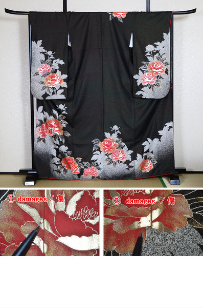 Long-sleeved kimono / Furisode / FK#764