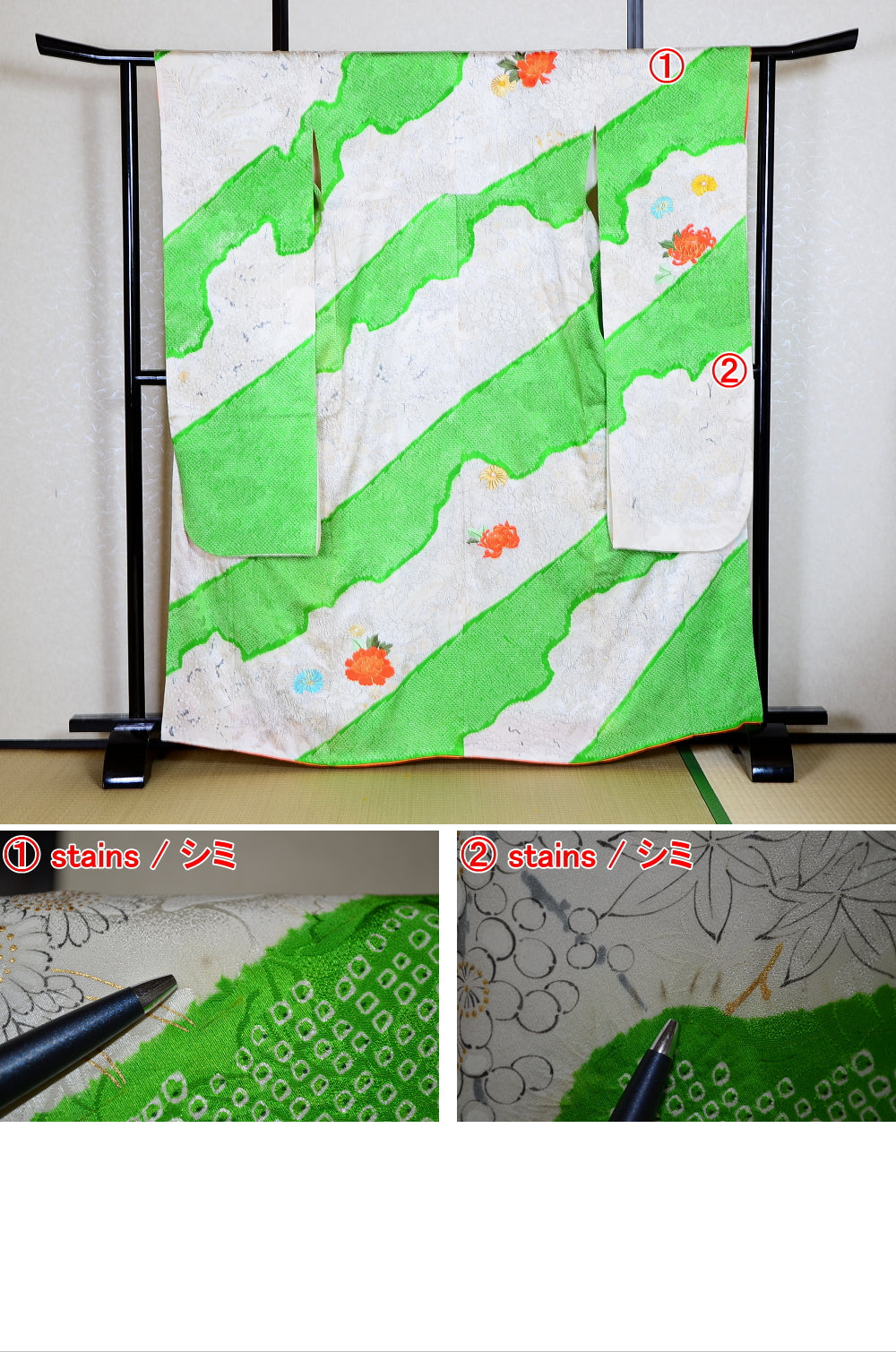 Long-sleeved kimono / Furisode / FK#1-652