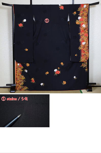 Long-sleeved kimono 6 items set / Furisode / FK#1-302