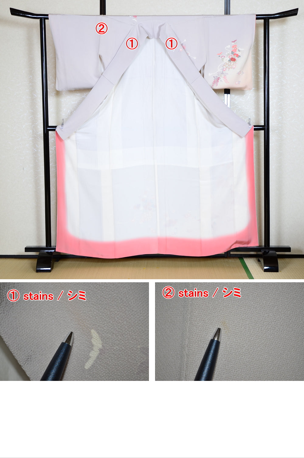 Japanese kimono 6 items set / TK #1-532