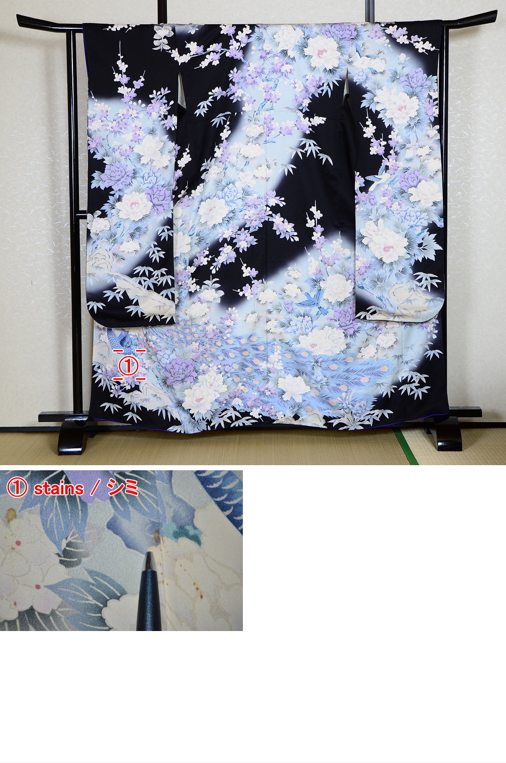 Long-sleeved kimono 6 items set / Furisode / FK#1-232