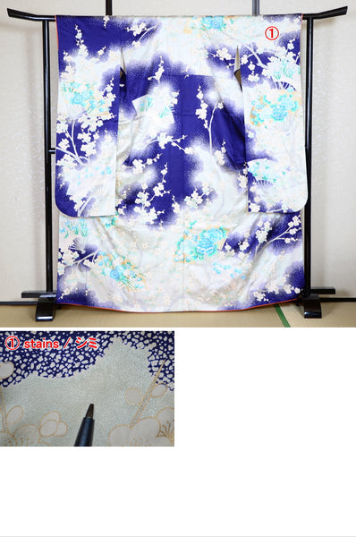 Long-sleeved kimono 6 items set / Furisode / FK#1-356