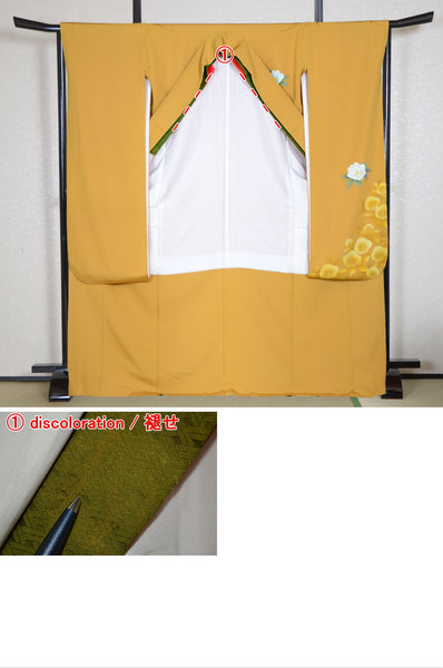 Long-sleeved kimono 6 items set / Furisode / FK#1-354