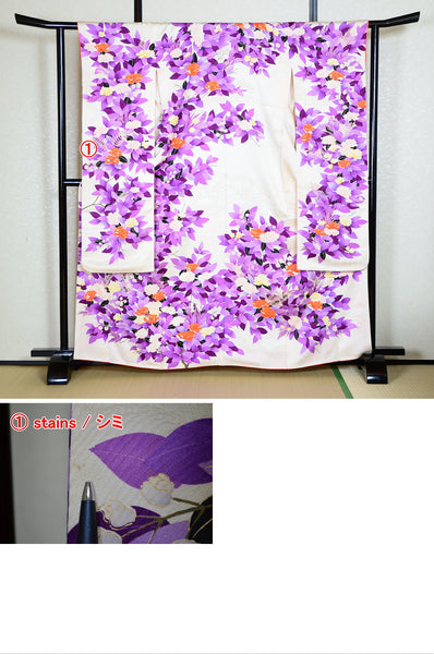 Long-sleeved kimono 6 items set / Furisode / FK#1-372