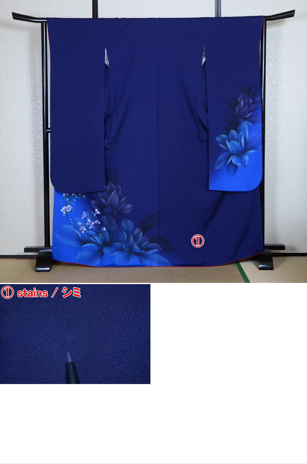 Long-sleeved kimono 6 items set / Furisode / FK#1-832