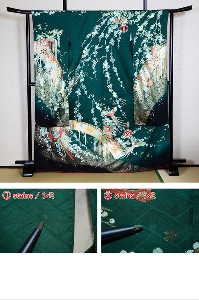 Long-sleeved kimono 6 items set / Furisode / FK#1-440