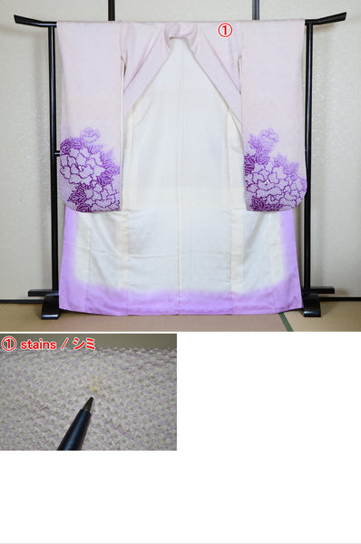Long-sleeved kimono 6 items set / Furisode / FK#1-824