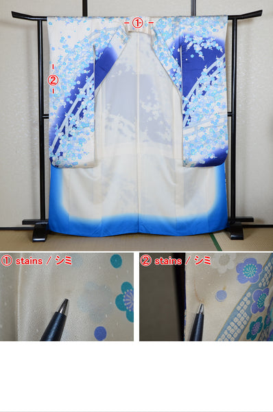 Long-sleeved kimono 6 items set / Furisode / FK#1-847