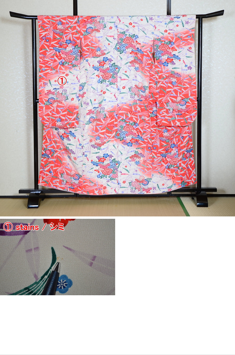 Long-sleeved kimono / Furisode / FK#1-413