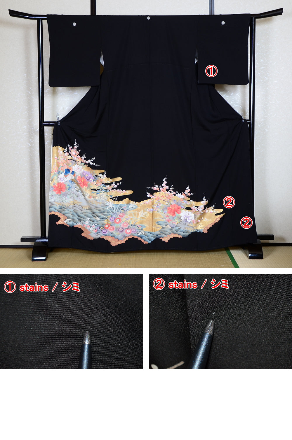 Japanese kimono 6 items set / BK#625