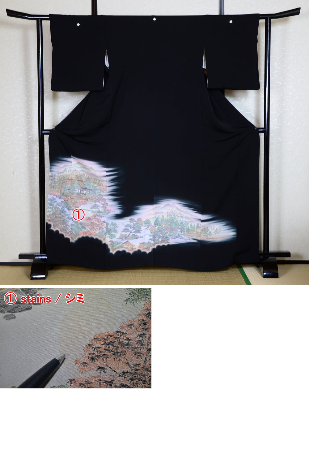 Japanese kimono 6 items set / BK#617