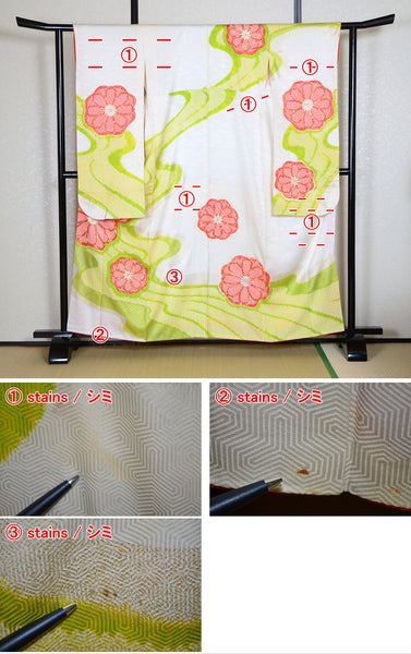 Long-sleeved kimono / Furisode / FK#1-525