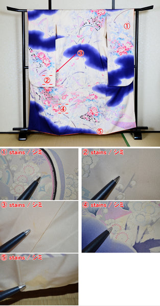 Long-sleeved kimono / Furisode / FK#1-627