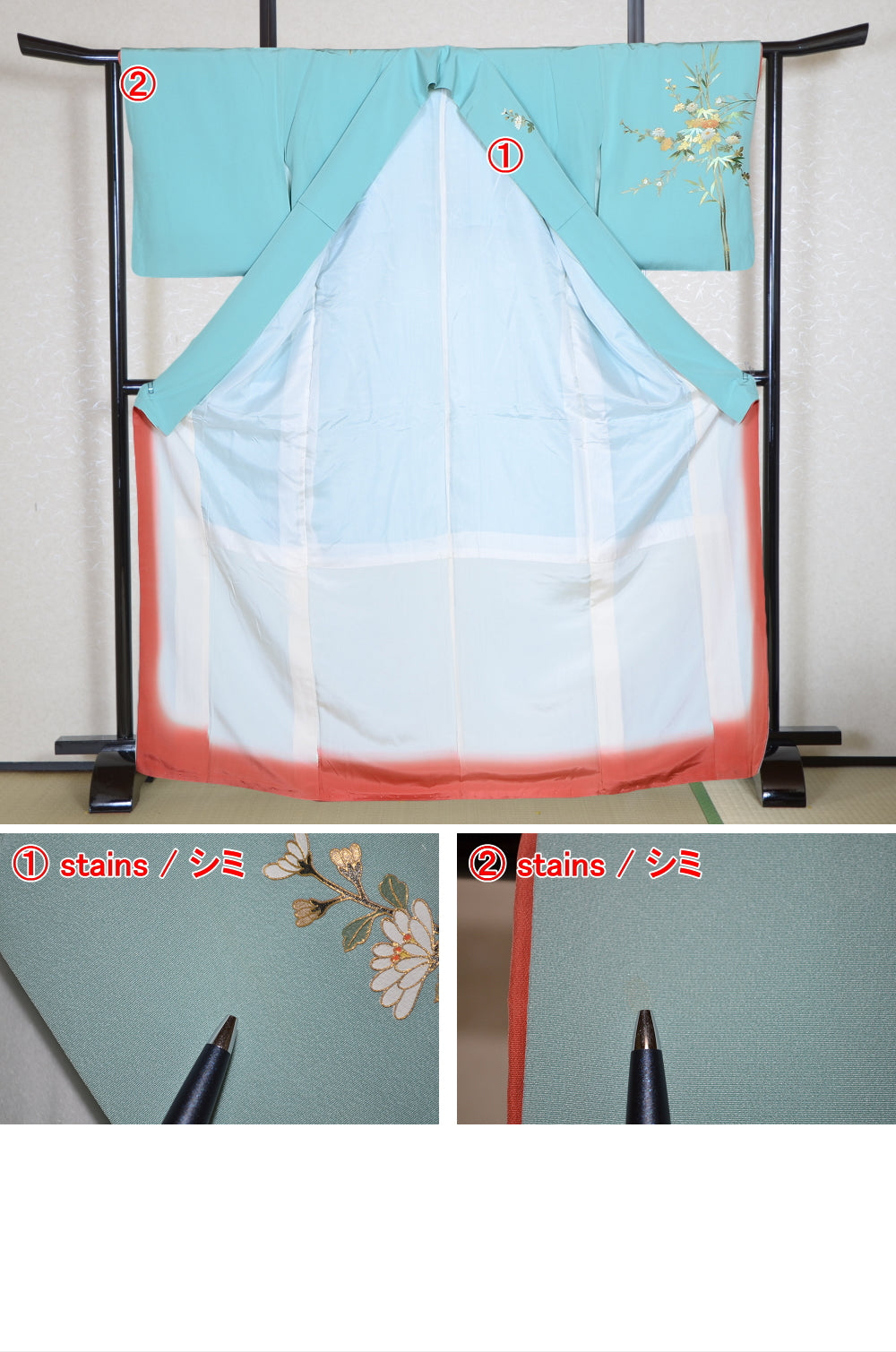 Japanese kimono 6 items set / TK #1-460