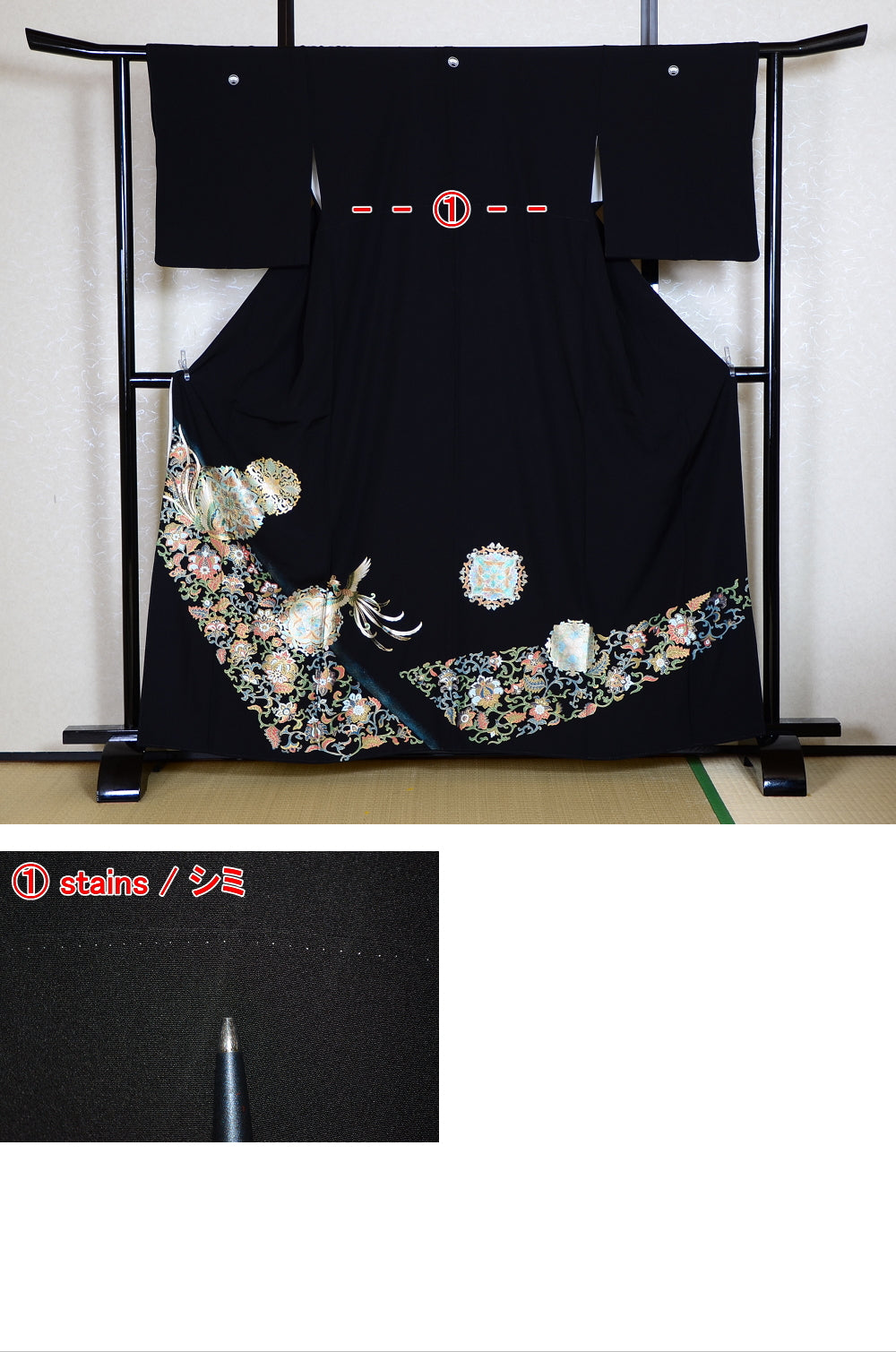 Japanese kimono 6 items set / BK#621