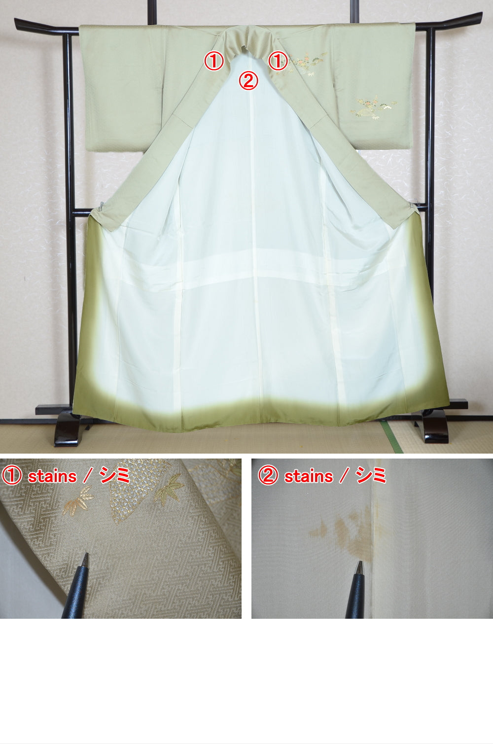 Japanese kimono 6 items set / TK #1293