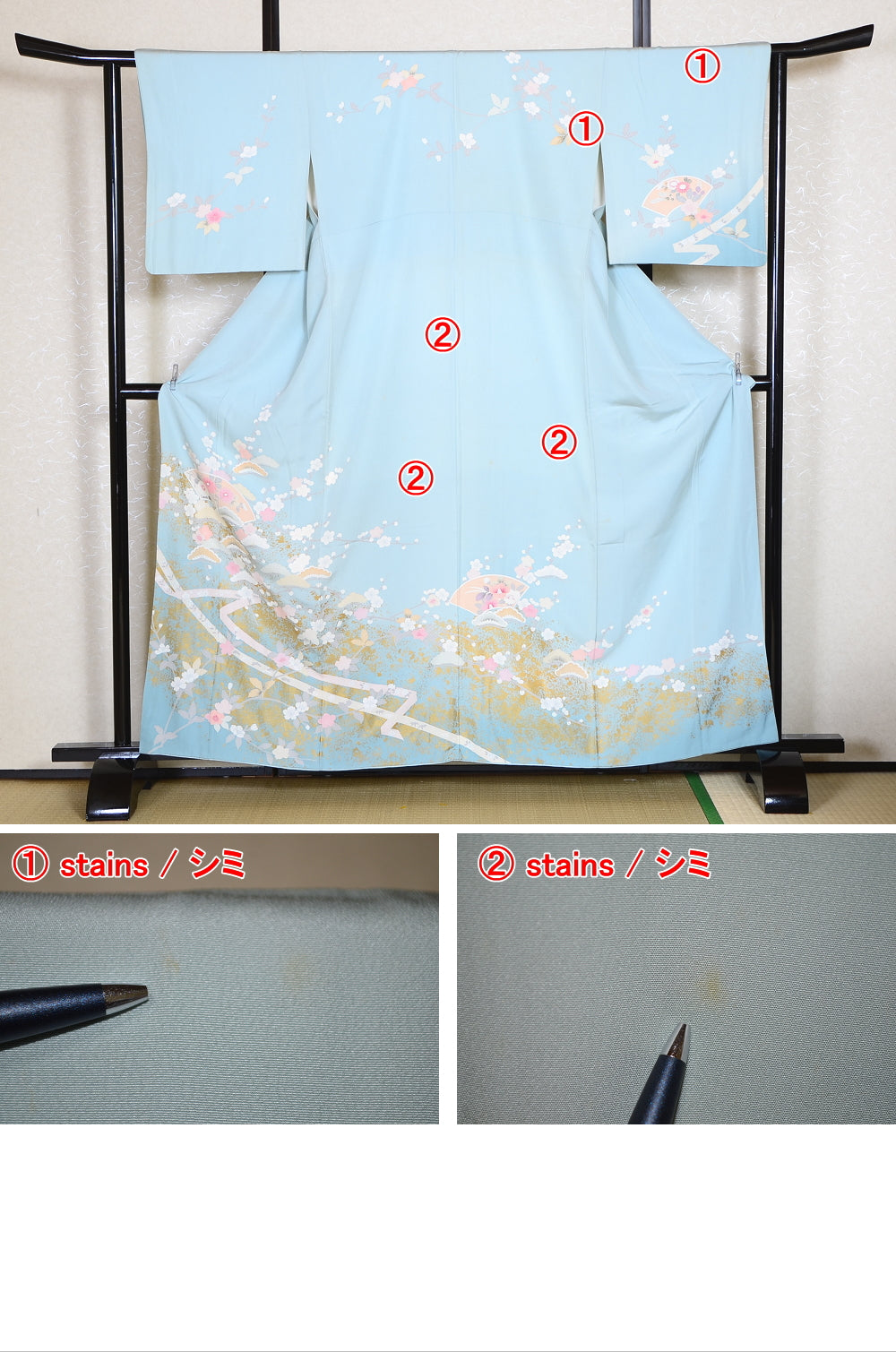 Japanese kimono 6 items set / TK #1-480
