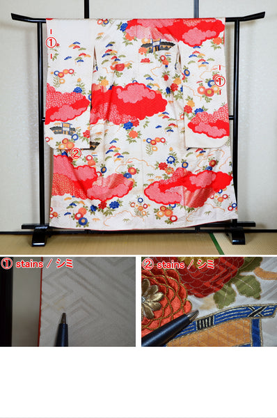 Long-sleeved kimono / Furisode / FK#1-655
