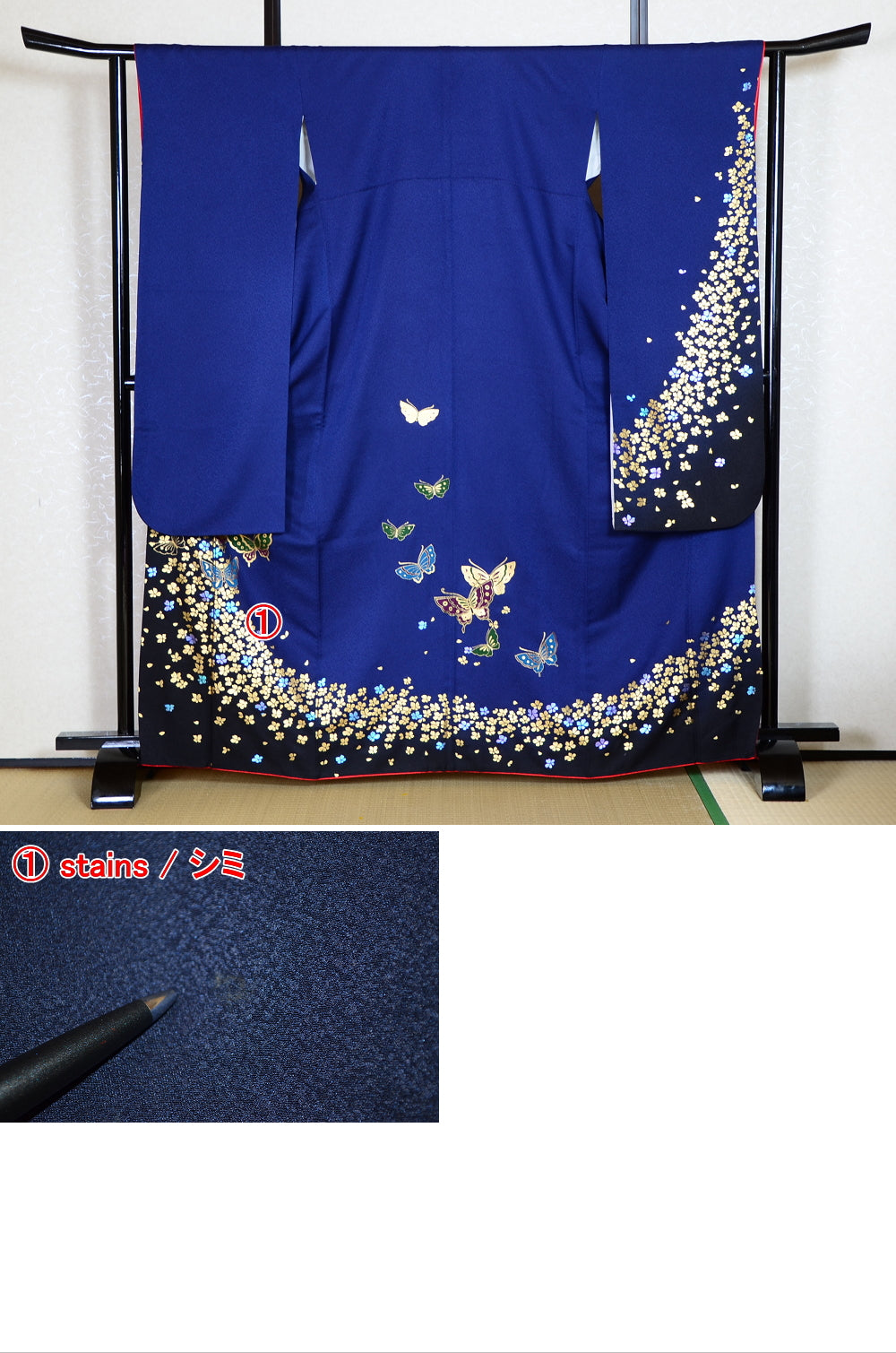 Long-sleeved kimono 6 items set / Furisode / FK#1-668