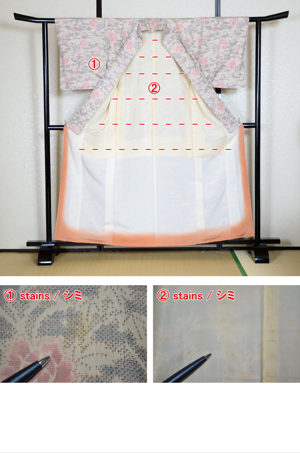 Japanese kimono / SK #1-409