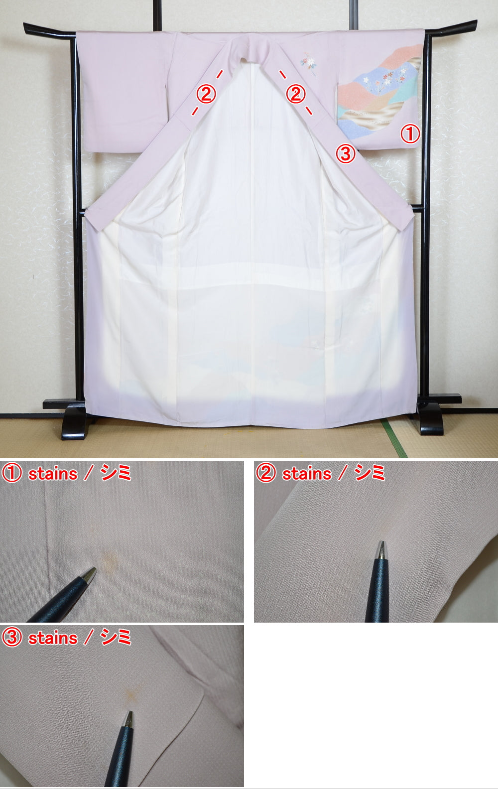 Japanese kimono 6 items set / TK #2-023