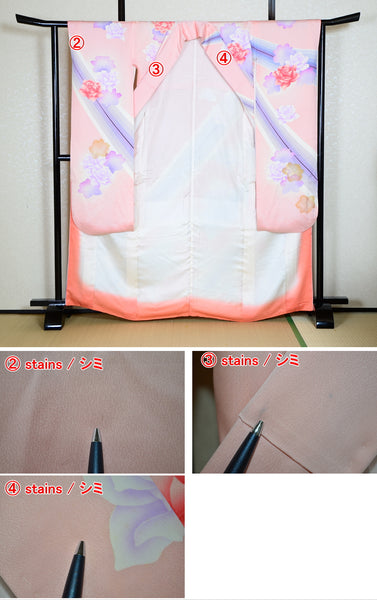 Long-sleeved kimono / Furisode / FK#1-408