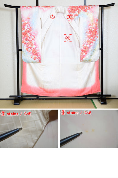 Long-sleeved kimono 6 items set / Furisode / FK#1130