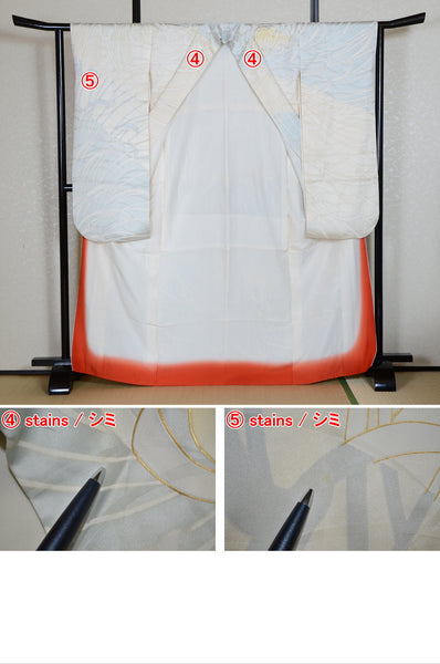 Long-sleeved kimono 6 items set / Furisode / FK#1-750